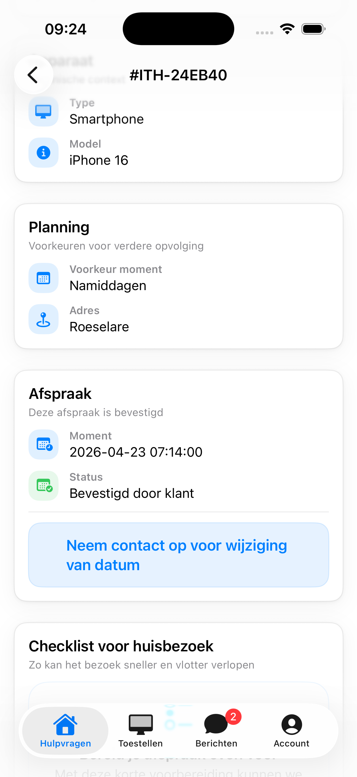 Mijn IT Hulp screenshot