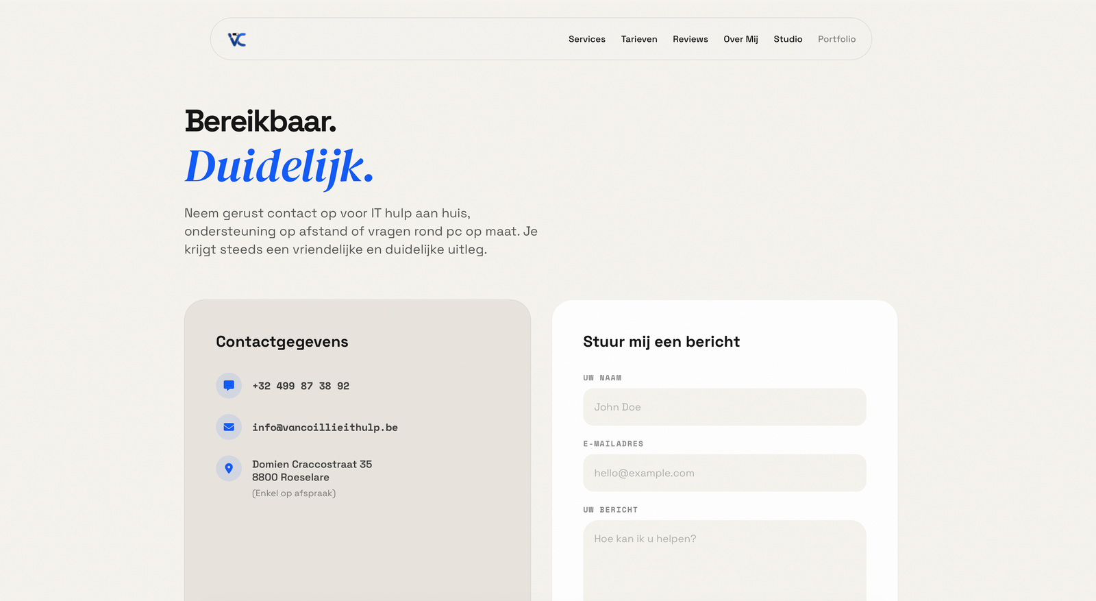 Bereikbaar