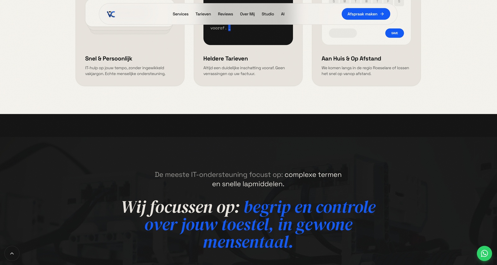 Begrip en controle
